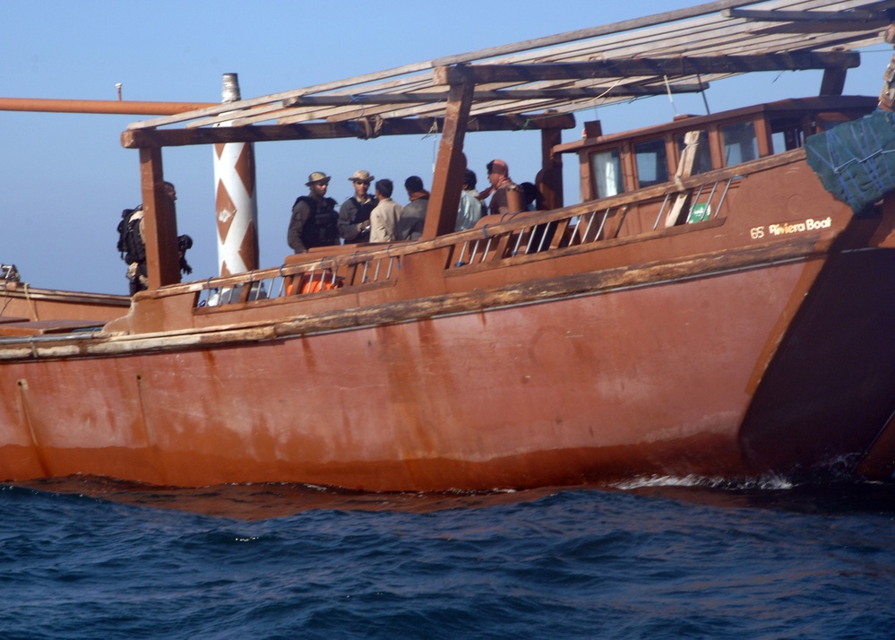 Search and Seizure: Sailors conduct MSO operations