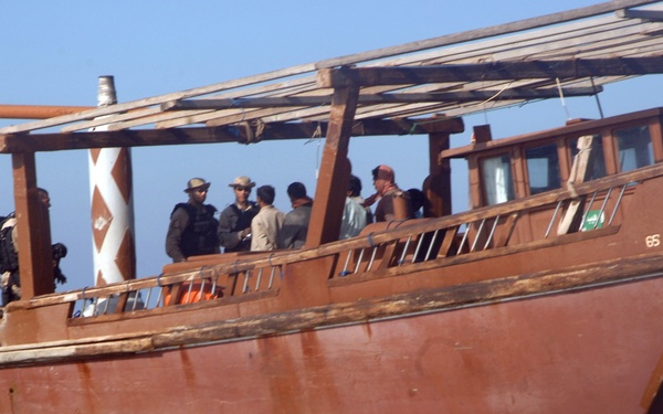 Search and Seizure: Sailors conduct MSO operations