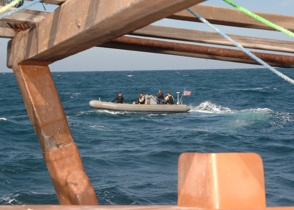 Search and Seizure: Sailors conduct MSO operations
