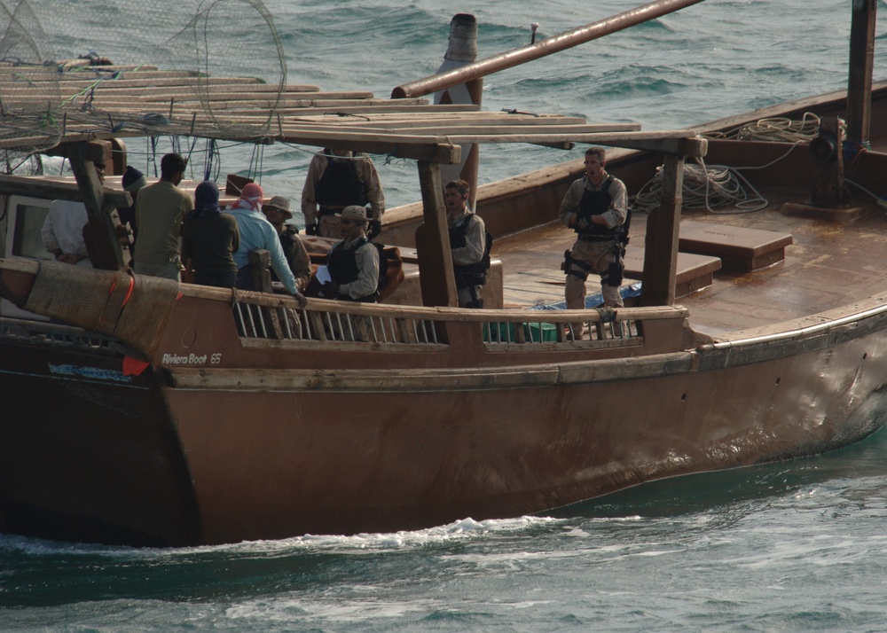 Search and Seizure: Sailors Conduct MSO Operations