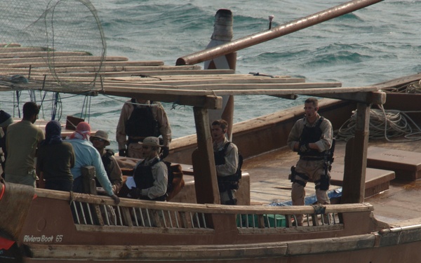 Search and Seizure: Sailors Conduct MSO Operations