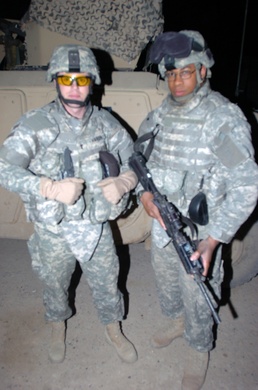 'Geronimo' Gentle Giant Protects Battalion's Spiritual Leader