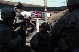 Paratroopers Stand Up Joint Security Station in Hurriyah