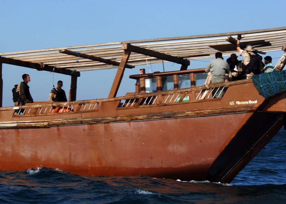 Search and Seizure: Sailors Conduct MSO Operations