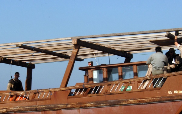 Search and Seizure: Sailors Conduct MSO Operations