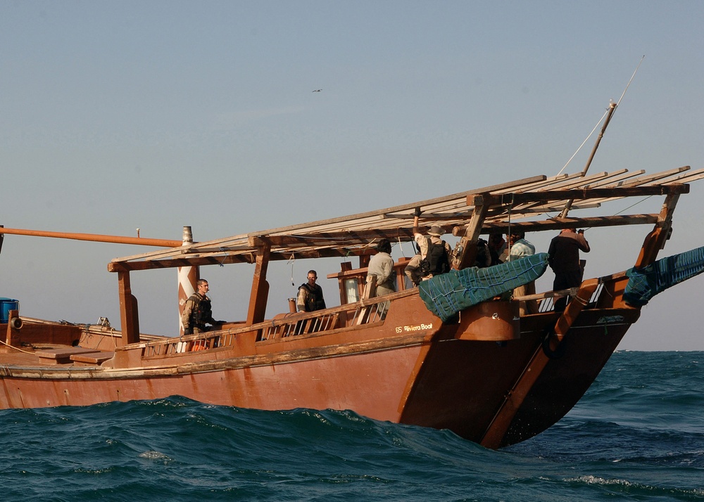 Search and Seizure: Sailors Conduct MSO Operations