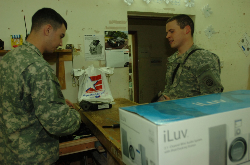 PX gives Soldiers that special something