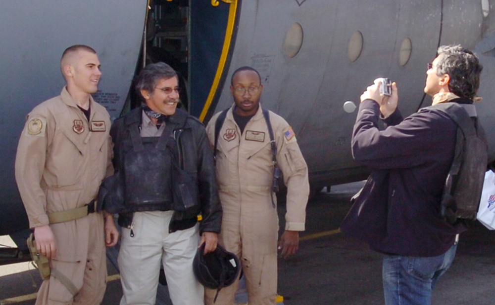 Geraldo Rivera visits troops