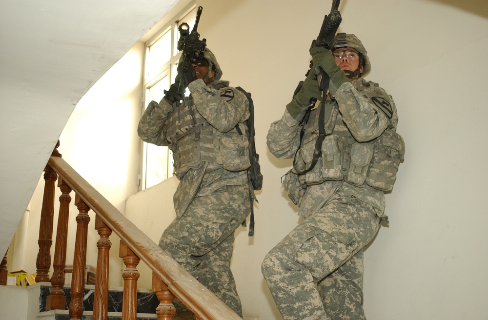 U.S. Soldiers Search for Insurgent Activity