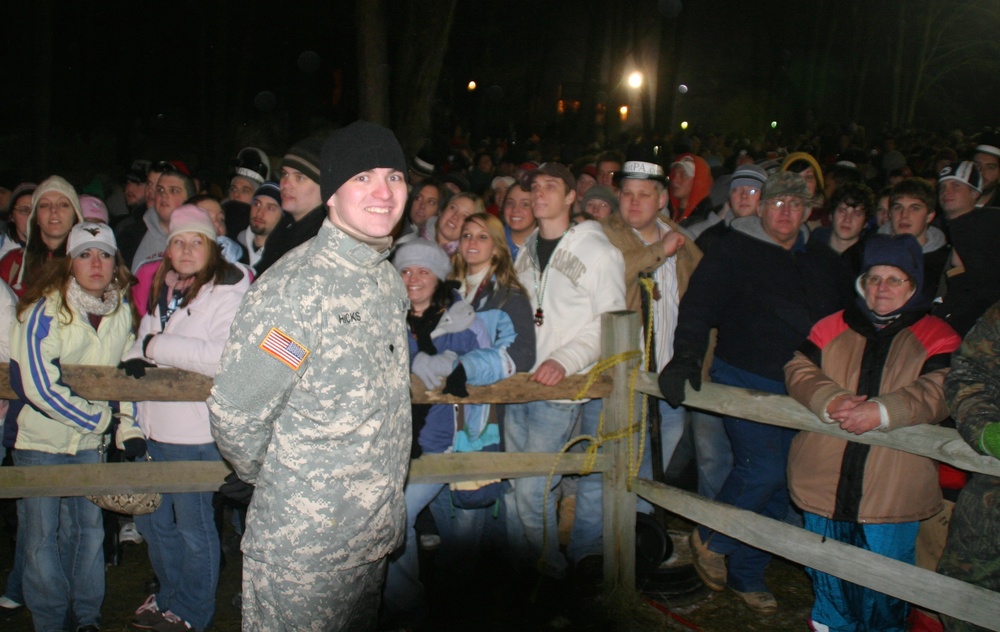 Army Reserve and Guard help in Punxsy Groundhog Day (again!)