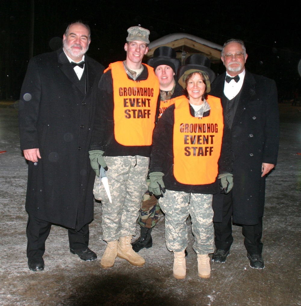 Army Reserve and Guard help in Punxsy Groundhog Day (again!)