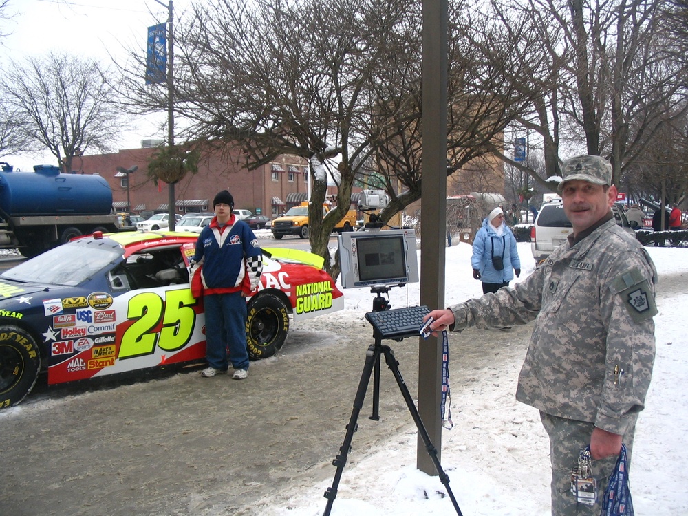 Army Reserve and Guard help in Punxsy Groundhog Day (again!)