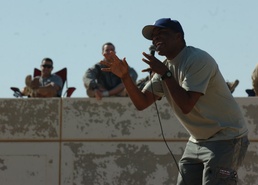 Airborne Soldiers Treated to Comedy Show