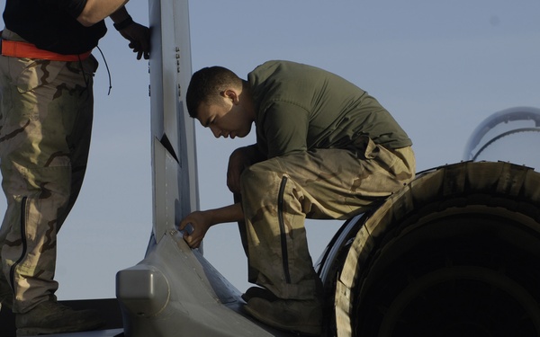 Air Force Prepares to Give Combat Support in Afghanistan