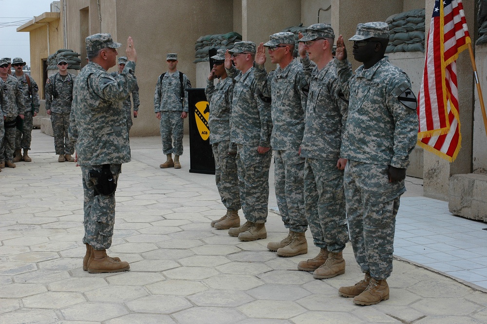 Army vice chief of staff visits troops at Taji