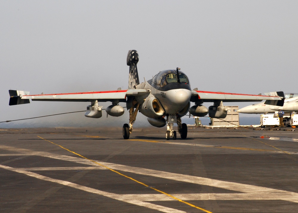 USS Dwight D. Eisenhower on MSO