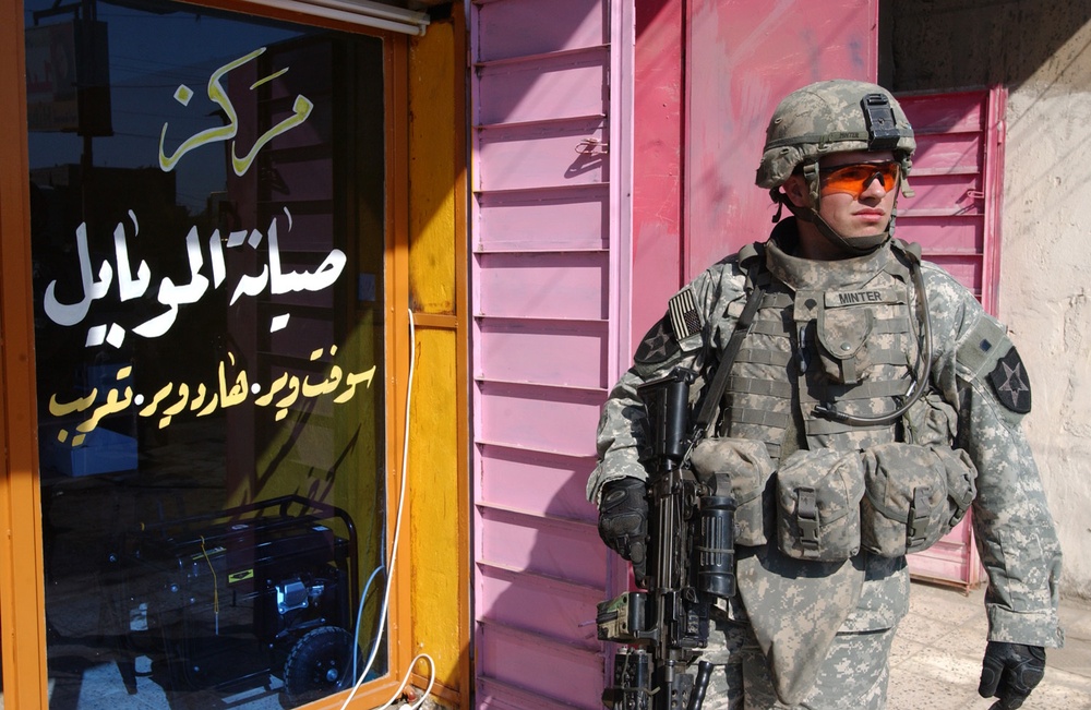 From a Soldier's Eyes:  Infantryman Sees Improvement, Perseverance Key to S
