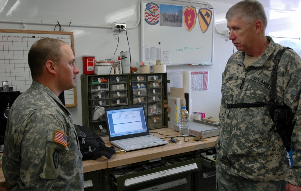 General Griffin visits 25th CAB Soldiers