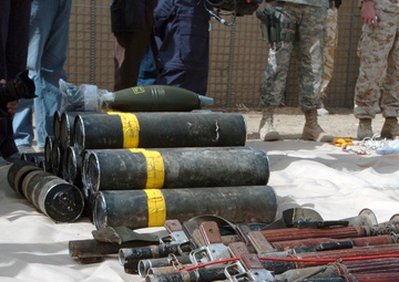 Weapons Cache Found