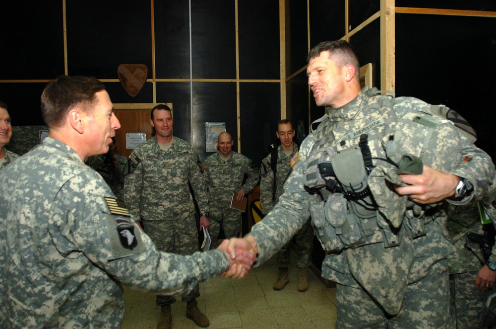 MNF-I Commander Meets "Ironhorse"