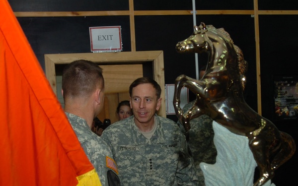 MNF-I Commander Meets "Ironhorse"