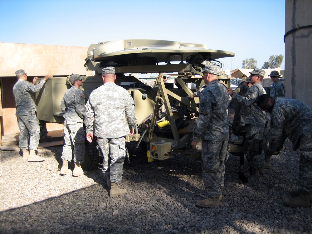 Signal Company Keeps Brigade Talking