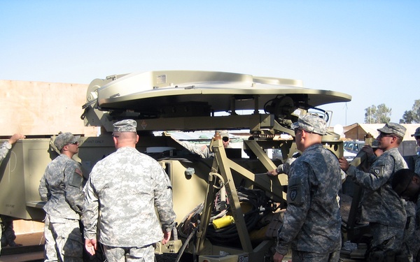 Signal company keeps brigade talking