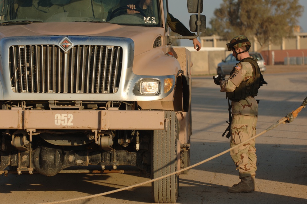 Airmen Keep Air Base Secure