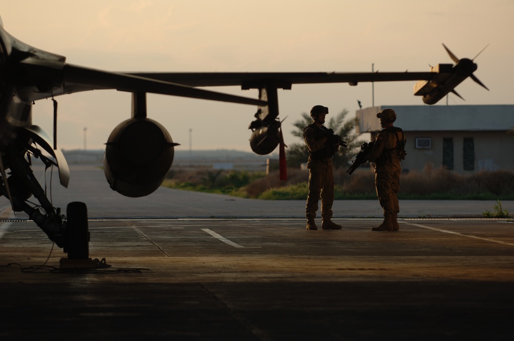 Airmen Keep Air Base Secure