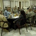 U.S. Soldiers speak with Iraqi leaders