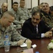 U.S. Soldiers speak with Iraqi leaders