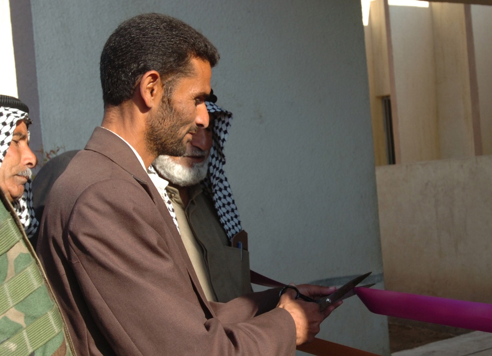 Tribal Sheiks, City Council Members Re-open School With MND-B Help