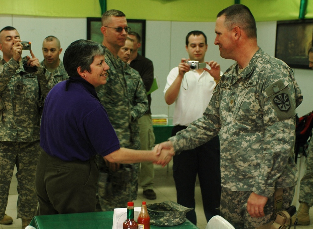 Arizona Gov. Janet Napolitano