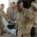Airmen treat wounded soldiers