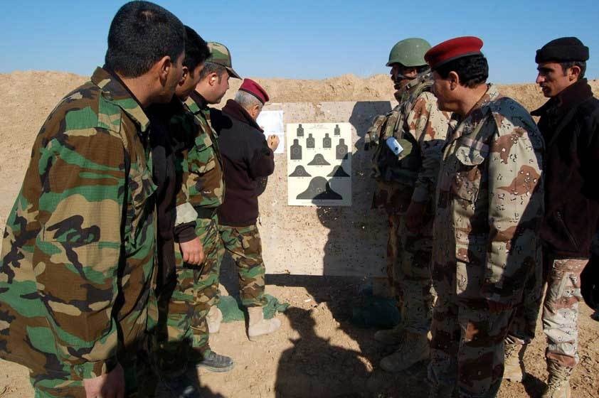 Iraqi security and coalition forces partner to protect Iraq's economic futu