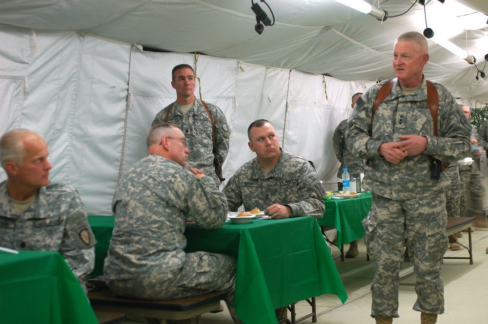 Guard Leader Visits Deployed Guardsmen in Afghanistan, Praises the Citizen