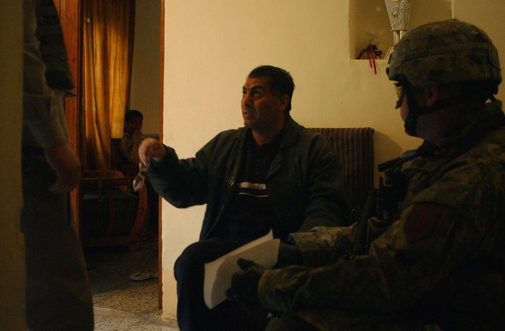 Adhamiya Cordon and Search