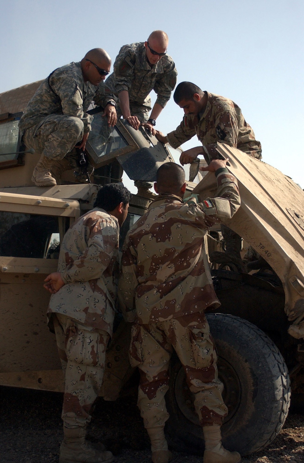 Iraqi army training