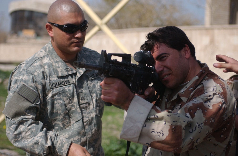 Iraqi Army Training