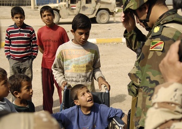 Iraqi army Civil Affairs Operations