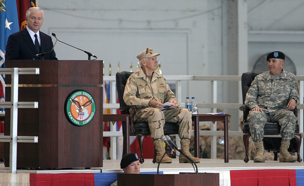 Admiral Fallon Assumes Command of CENTCOM