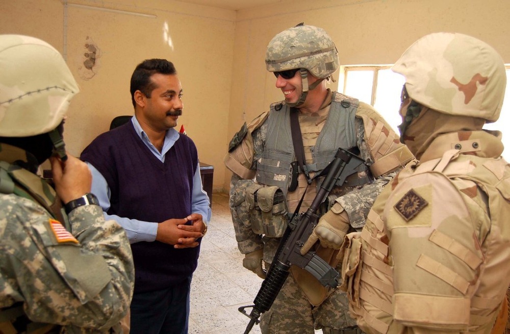 Wyoming Army National Guard helps build Iraqi police department from the gr