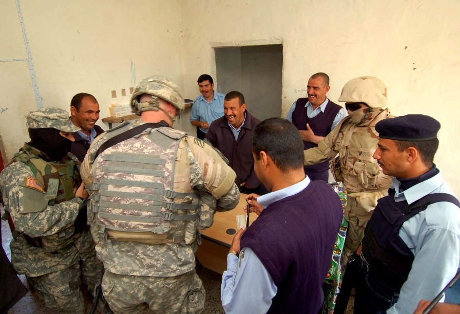 Wyoming Army National Guard helps build Iraqi police department from the gr