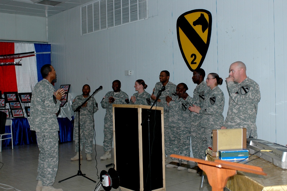 15th BSB holds prayer luncheon at FOB Prosperity