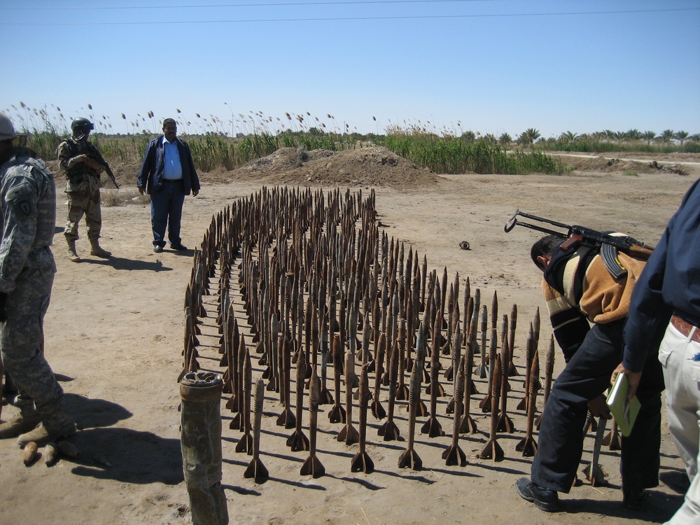 Alaskan Paratroopers find large cache