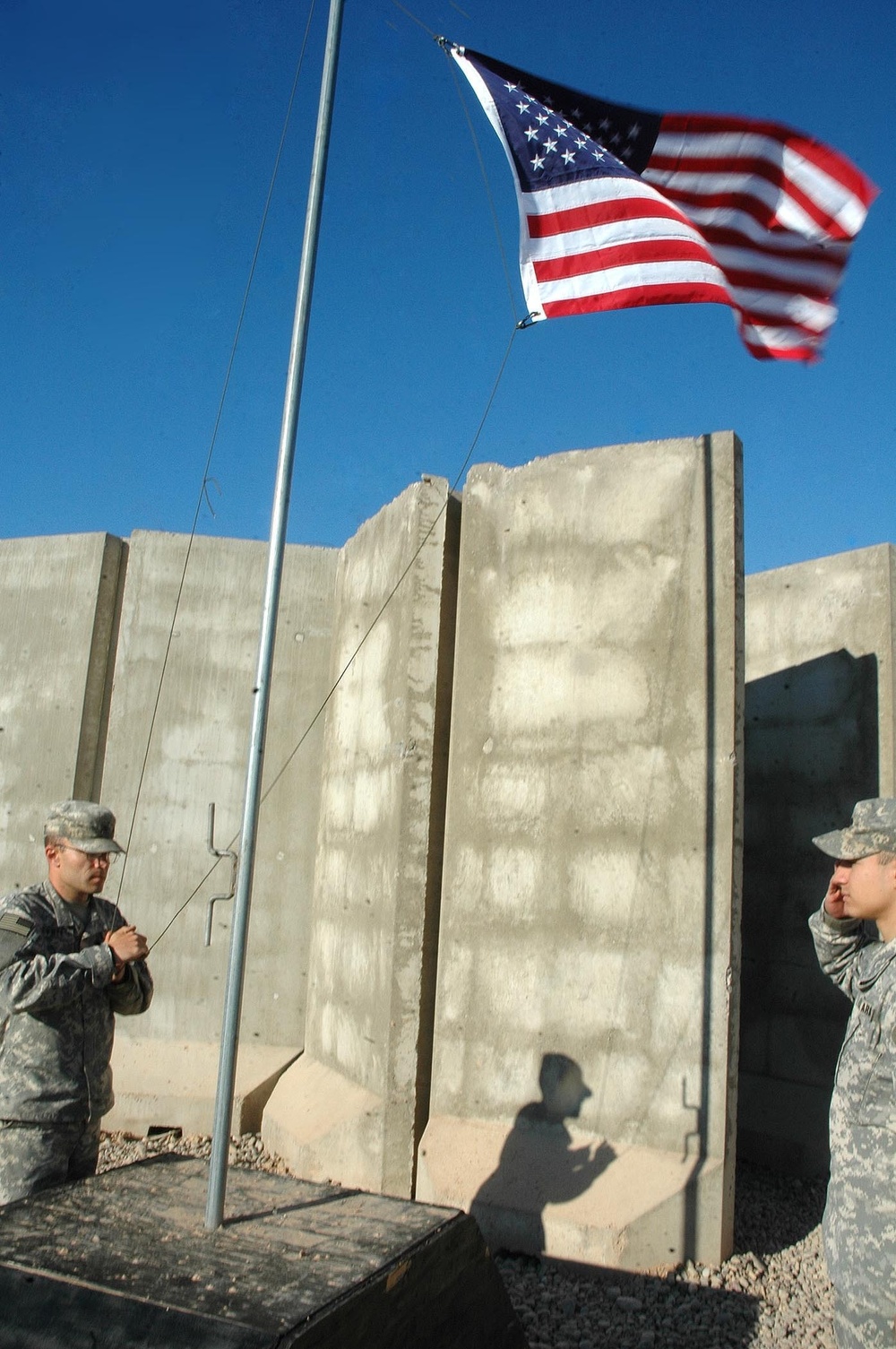 Flags Make Way From Iraq To America's Front Yards