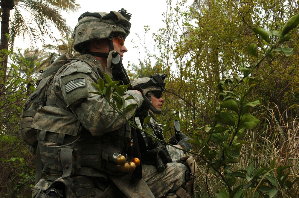 Stryker Soldiers Clear Baqubah Palm Groves