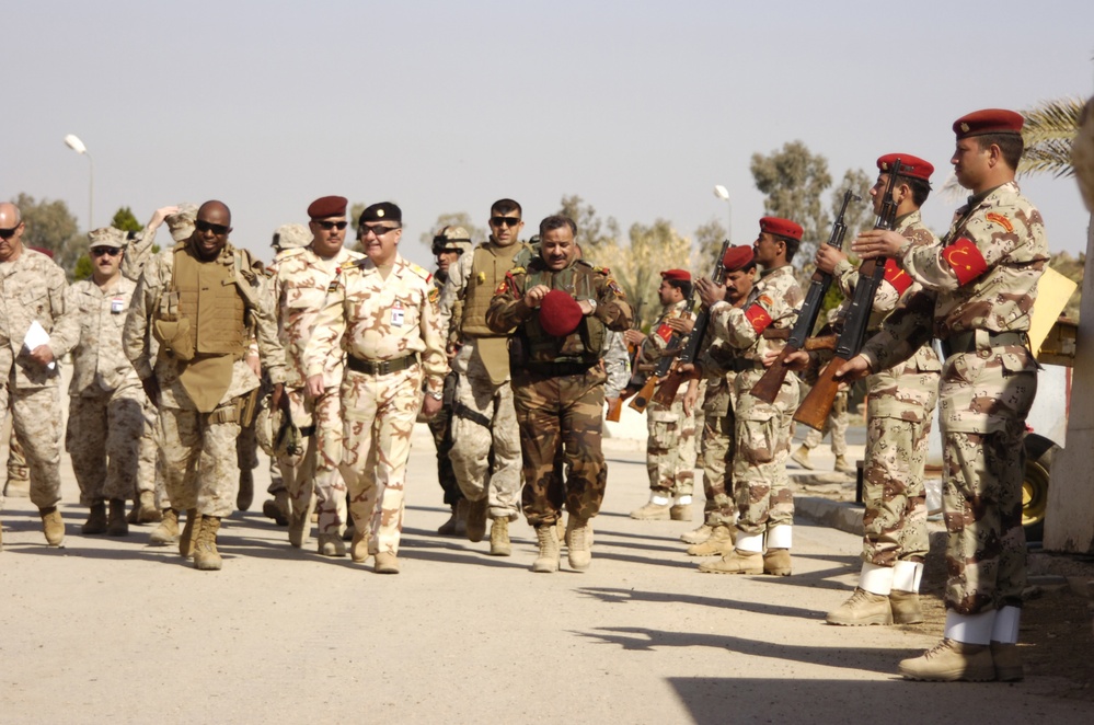 President Nuri Al-Malaki Visits Camp Blue Diamond, Iraq and the 7th Iraqi a