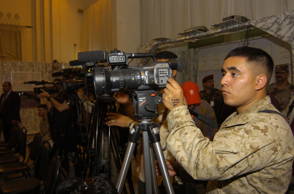 President Nuri Al-Malaki Visits Camp Blue Diamond, Iraq and the 7th Iraqi a