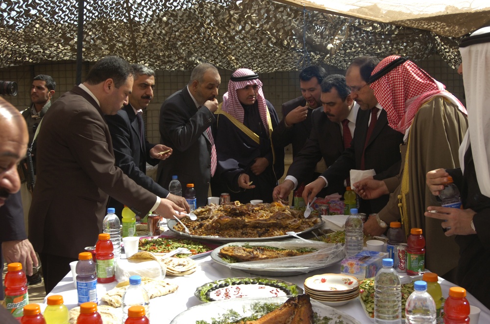 President Nuri Al-Malaki Visits Camp Blue Diamond, Iraq and the 7th Iraqi a